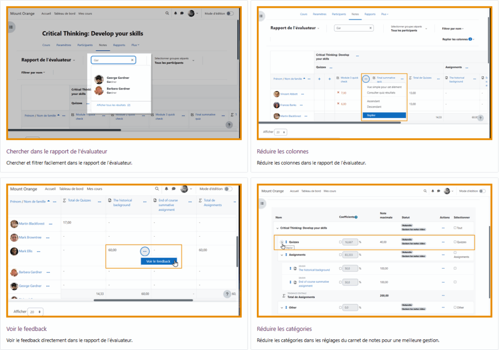 Capture d'écran sur le carnet de notes. Source : https://docs.moodle.org/4x/fr/Nouveaut%C3%A9s_de_Moodle_4.2