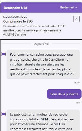 Tuteur socratique